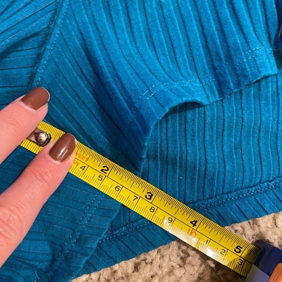 FP Movement Women’s Blissed Out Romper in Teal Size XS Activewear One Piece - Picture 7 of 9